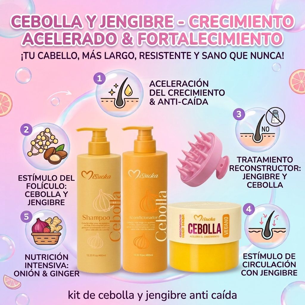 KIT CAPILAR CEBOLLA - MISUCKA 4 PCS
