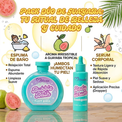PACK BAÑO DE ESPUMA + SERUM HIDRATANTE - GUAYABA