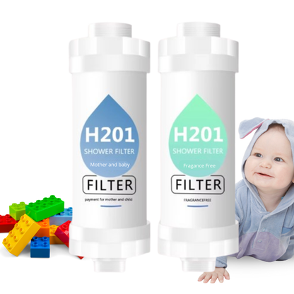 FILTRO PARA DUCHA H201 SIN AROMA 2 UNIDADES