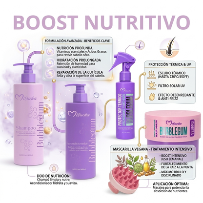 KIT CAPILAR BOOST NUTRITIVO  - MISUCKA 5 PCS