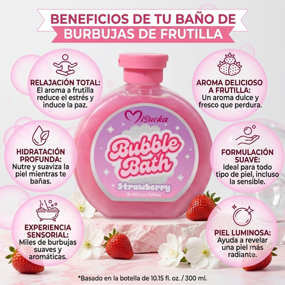 BAÑO DE BURBUJAS AROMA A FRUTILLA300 ML - MISUCKA