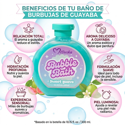 BAÑO DE BURBUJAS AROMA A GUAYABA 300 ML - MISUCKA