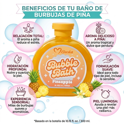 BAÑO DE BURBUJAS AROMA A PIÑA 300 ML - MISUCKA