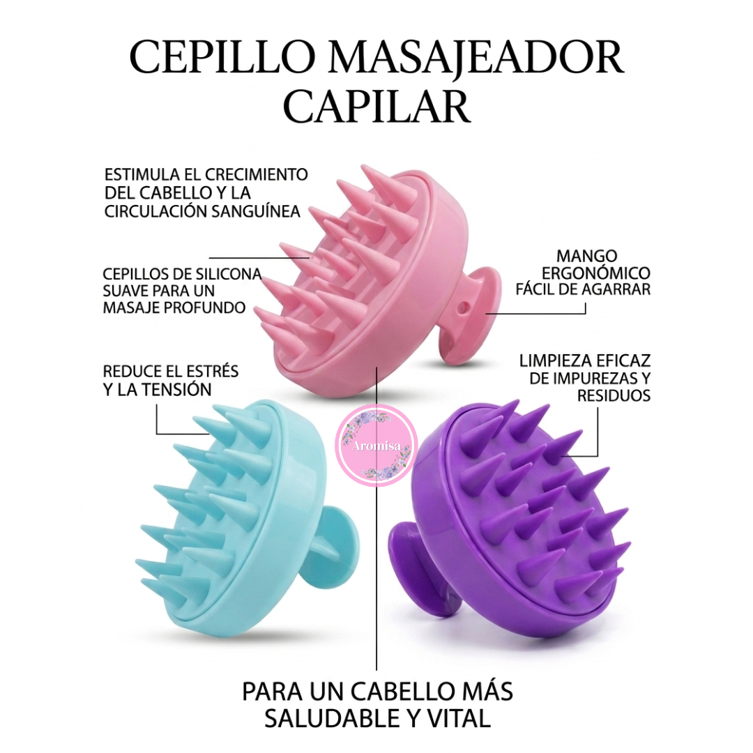 CEPILLO MASAJEADOR CAPILAR
