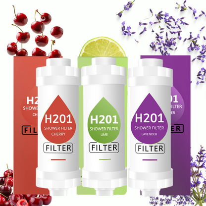 TRIPACK DE FILTROS PARA DUCHA H201 AROMAS A ELECCIÓN