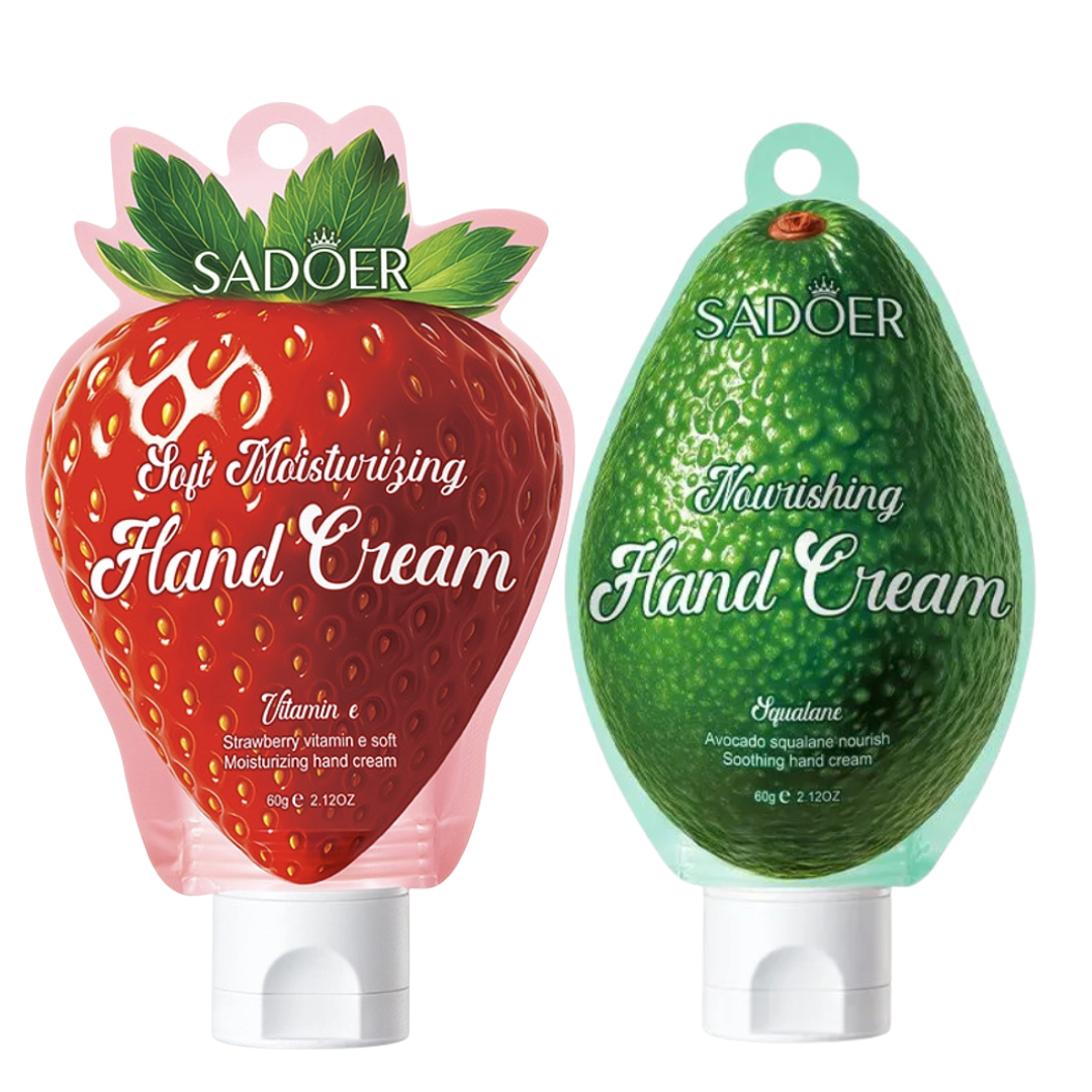 PACK 2 CREMAS DE MANOS AROMAS FRUTALES