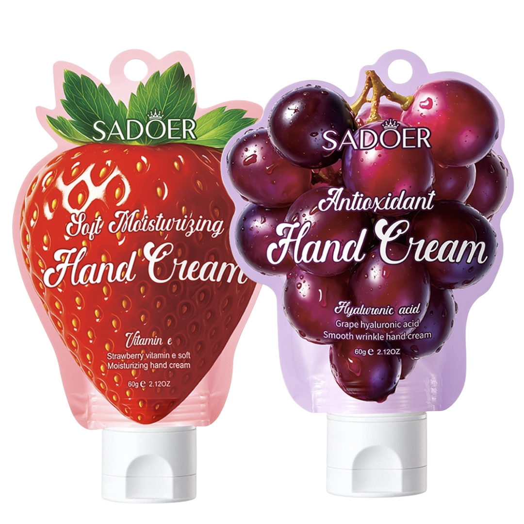 PACK 2 CREMAS DE MANOS AROMAS FRUTALES