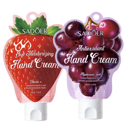 PACK 2 CREMAS DE MANOS AROMAS FRUTALES