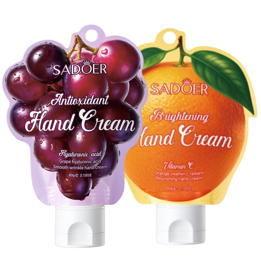 PACK 2 CREMAS DE MANOS AROMAS FRUTALES
