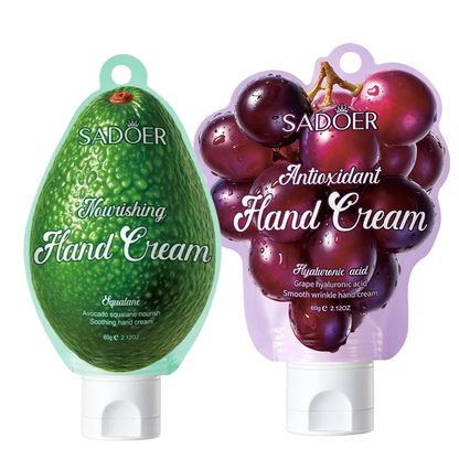 PACK 2 CREMAS DE MANOS AROMAS FRUTALES