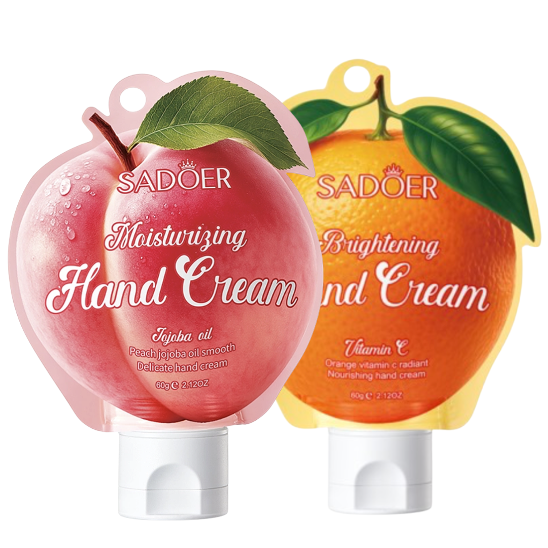 PACK 2 CREMAS DE MANOS AROMAS FRUTALES