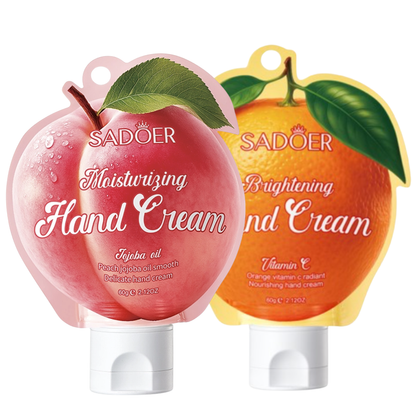 PACK 2 CREMAS DE MANOS AROMAS FRUTALES