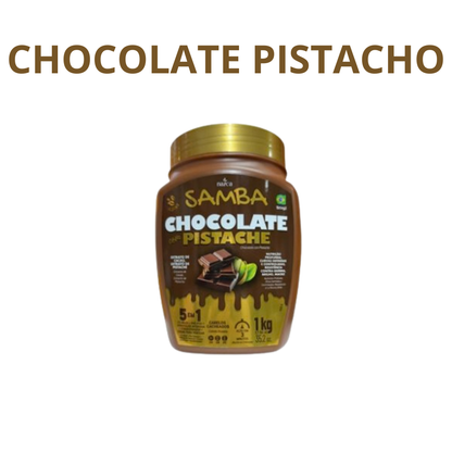 MASCARILLA PARA RIZOS CHOCOLATE PISTACHO SAMBA - NAZCA