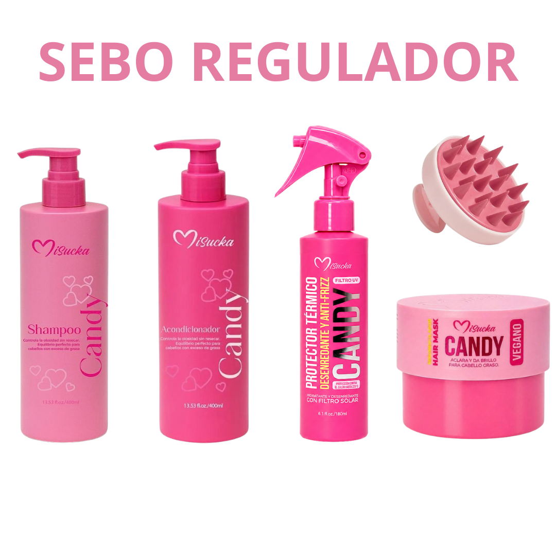 KIT CAPILAR REPARADOR DE KERATINA- MISUCKA 5 PCS