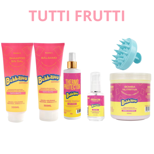 KIT CAPILAR TUTTI FRUTTI - BUBBALUU 6 PCS