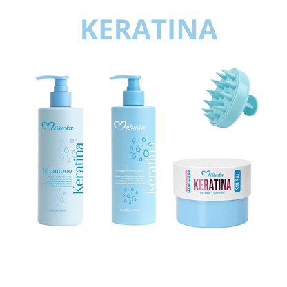 KIT CAPILAR KERATINA - MISUCKA 4 PCS
